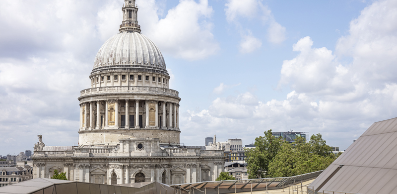 View of St Paul's Cathedral