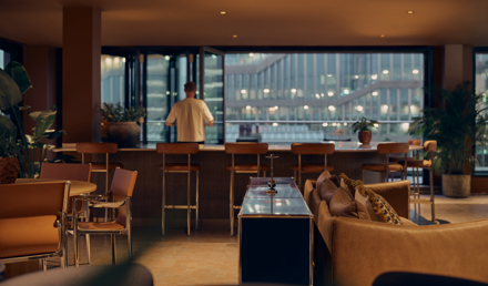 Lounge space at MYO King's Cross