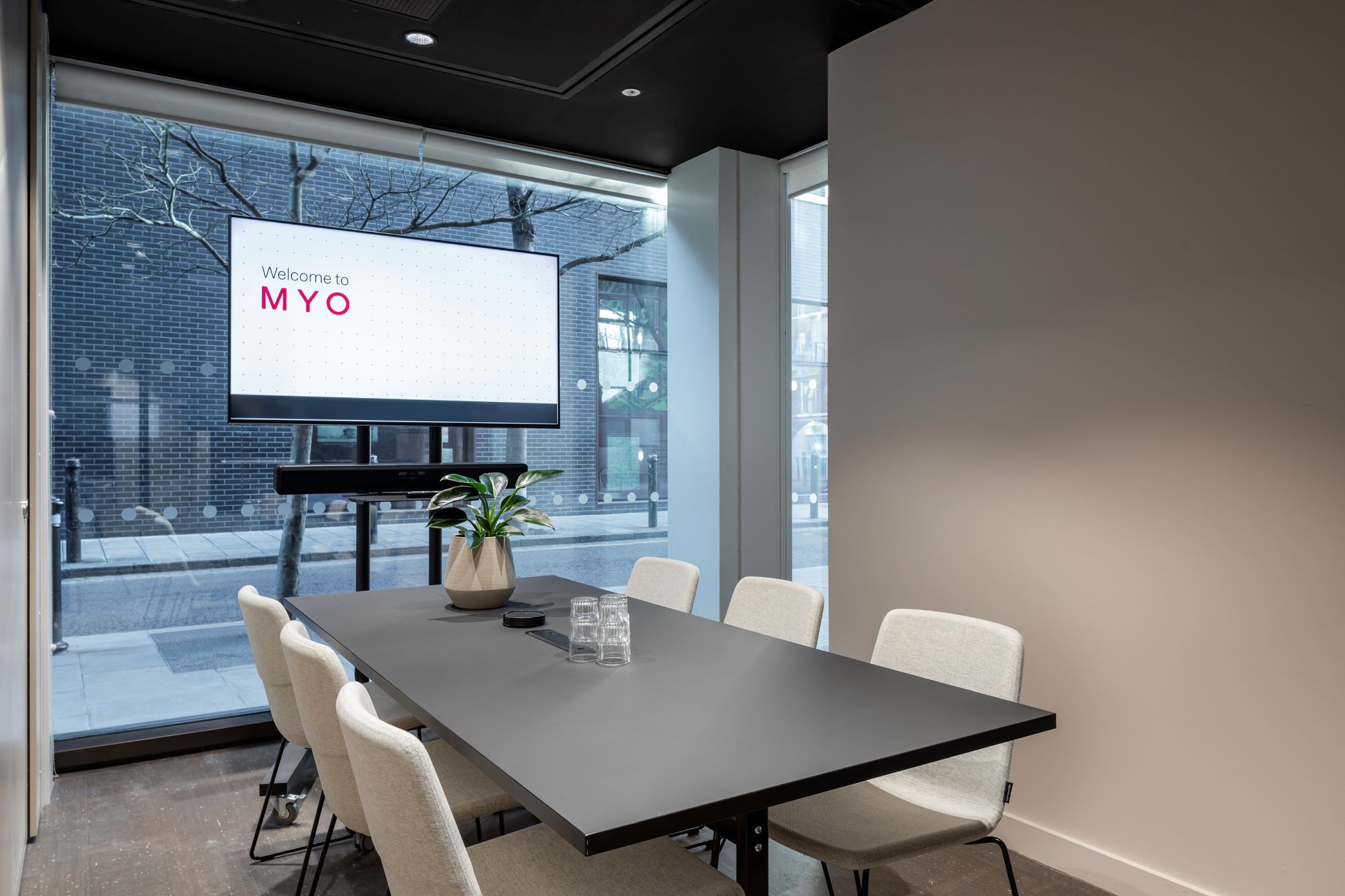 Meeting room for up to six people in MYO Bankside