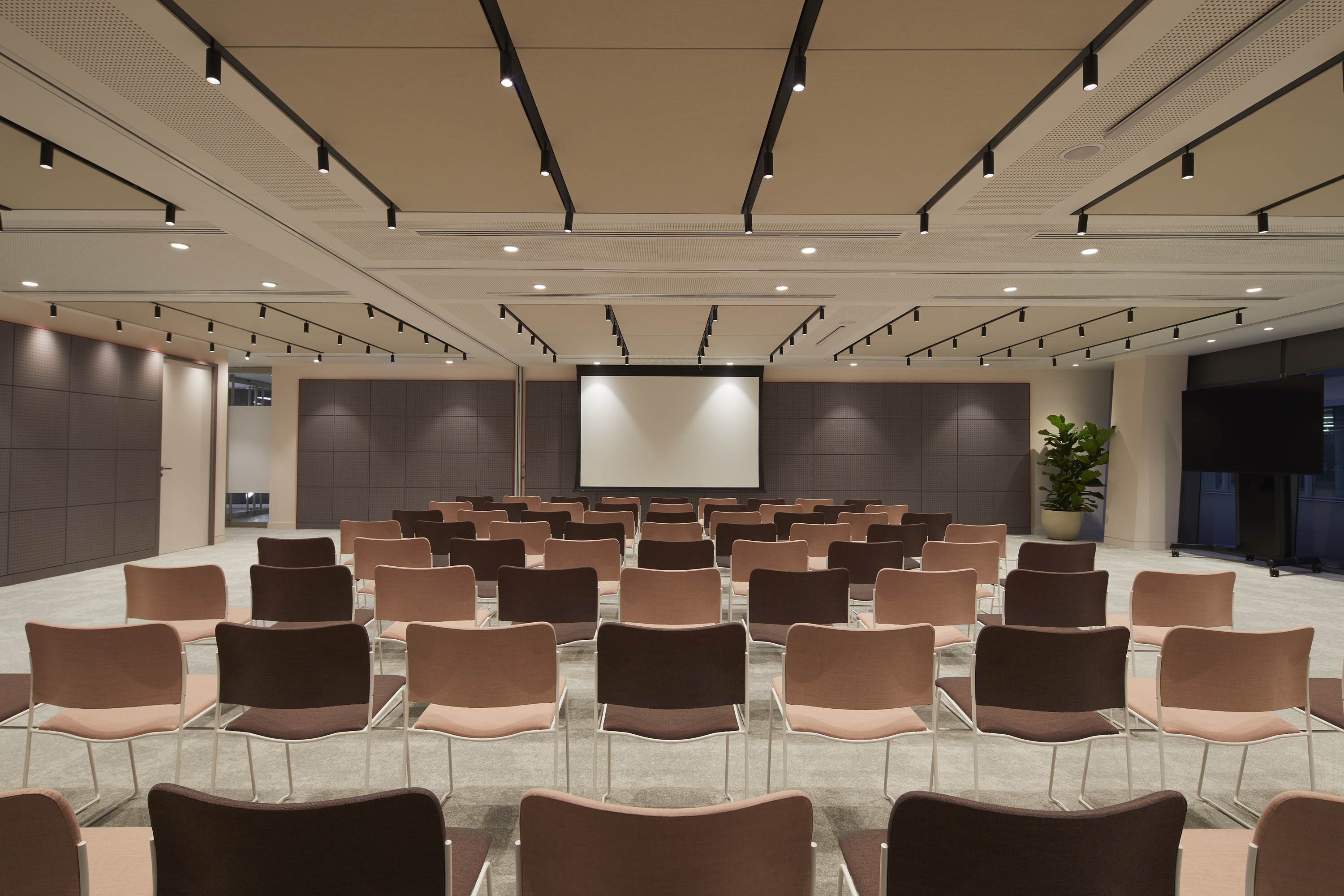 A large, stunning meeting and event space