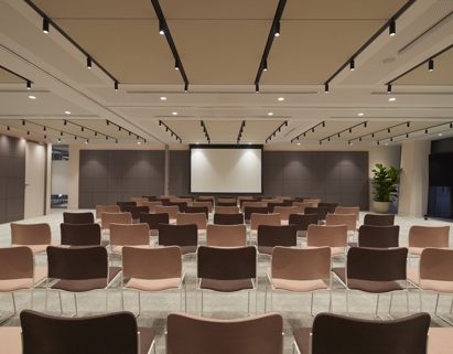 A large, stunning meeting and event space