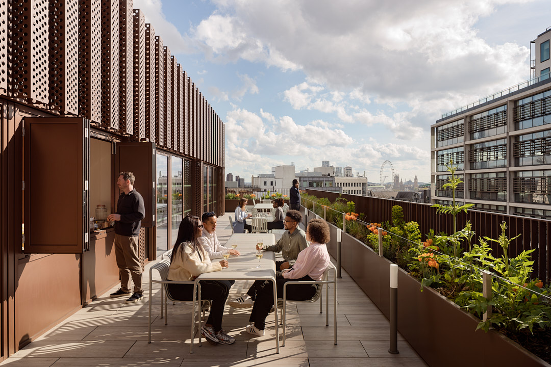 MYO New Street Square outdoor terrace