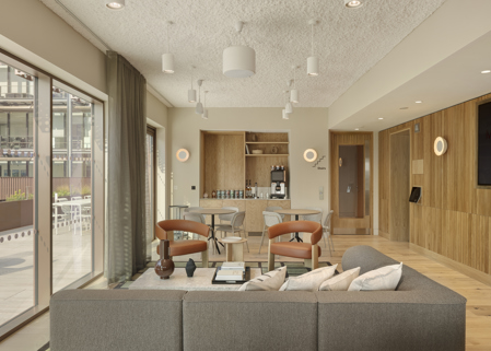 Bright. spacious lounge event space