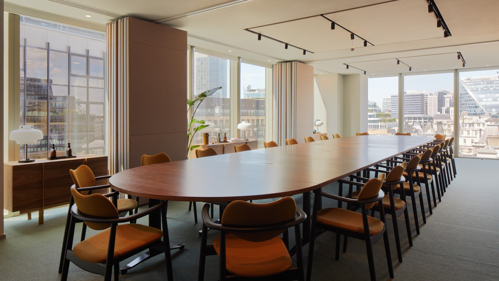 Large boardroom for up to 28 people