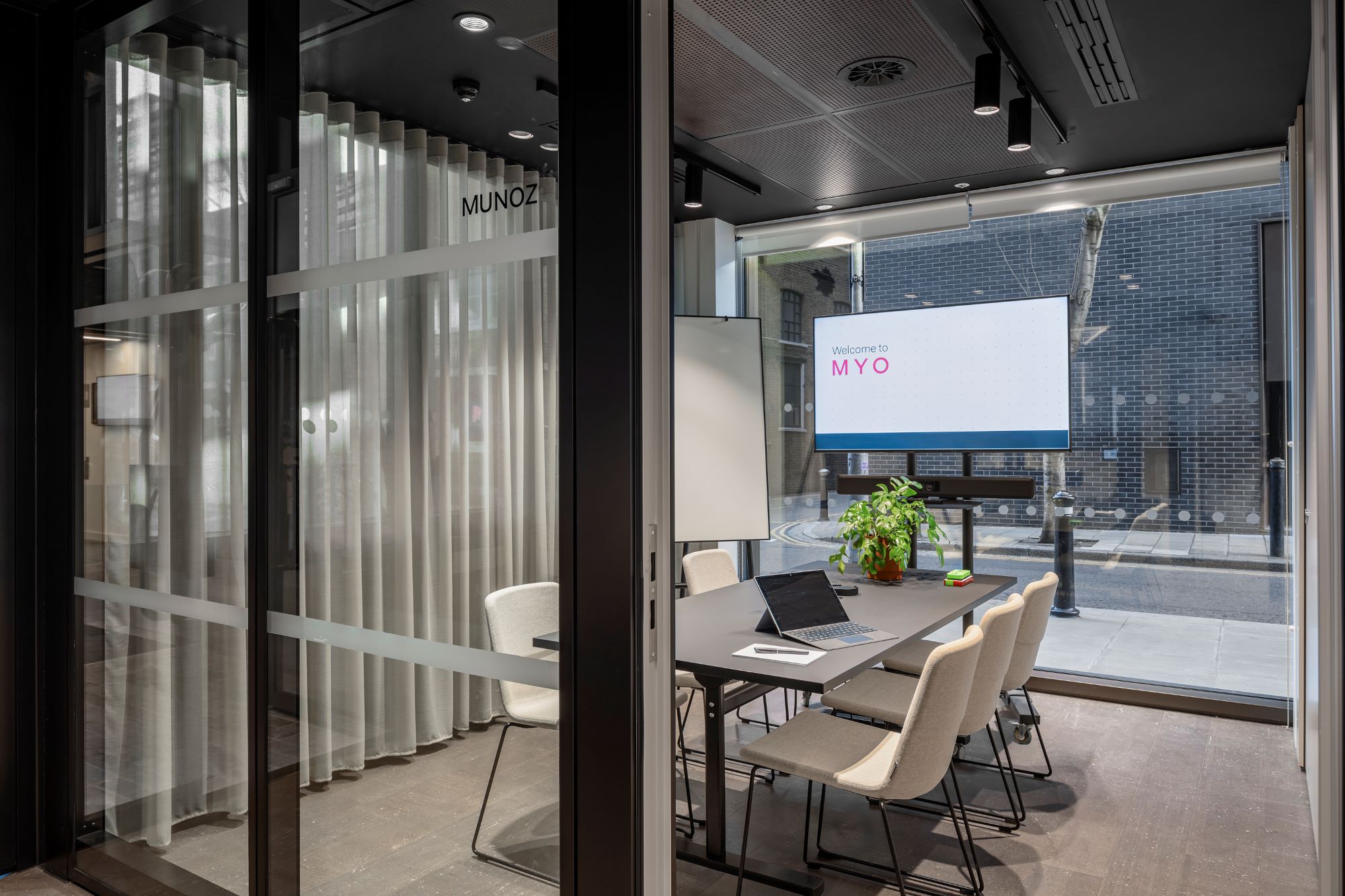 Meeting room for up to six people