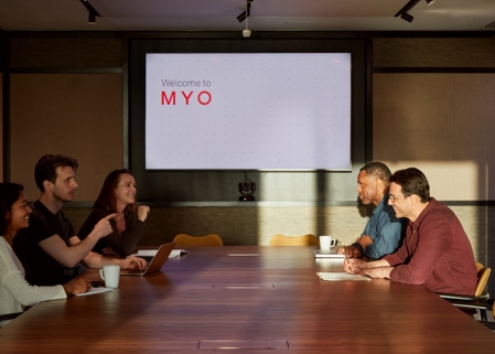 Professionals meet in MYO Liverpool Street boardroom