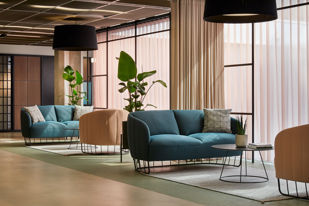 Welcoming breakout lounge at MYO Victoria Street