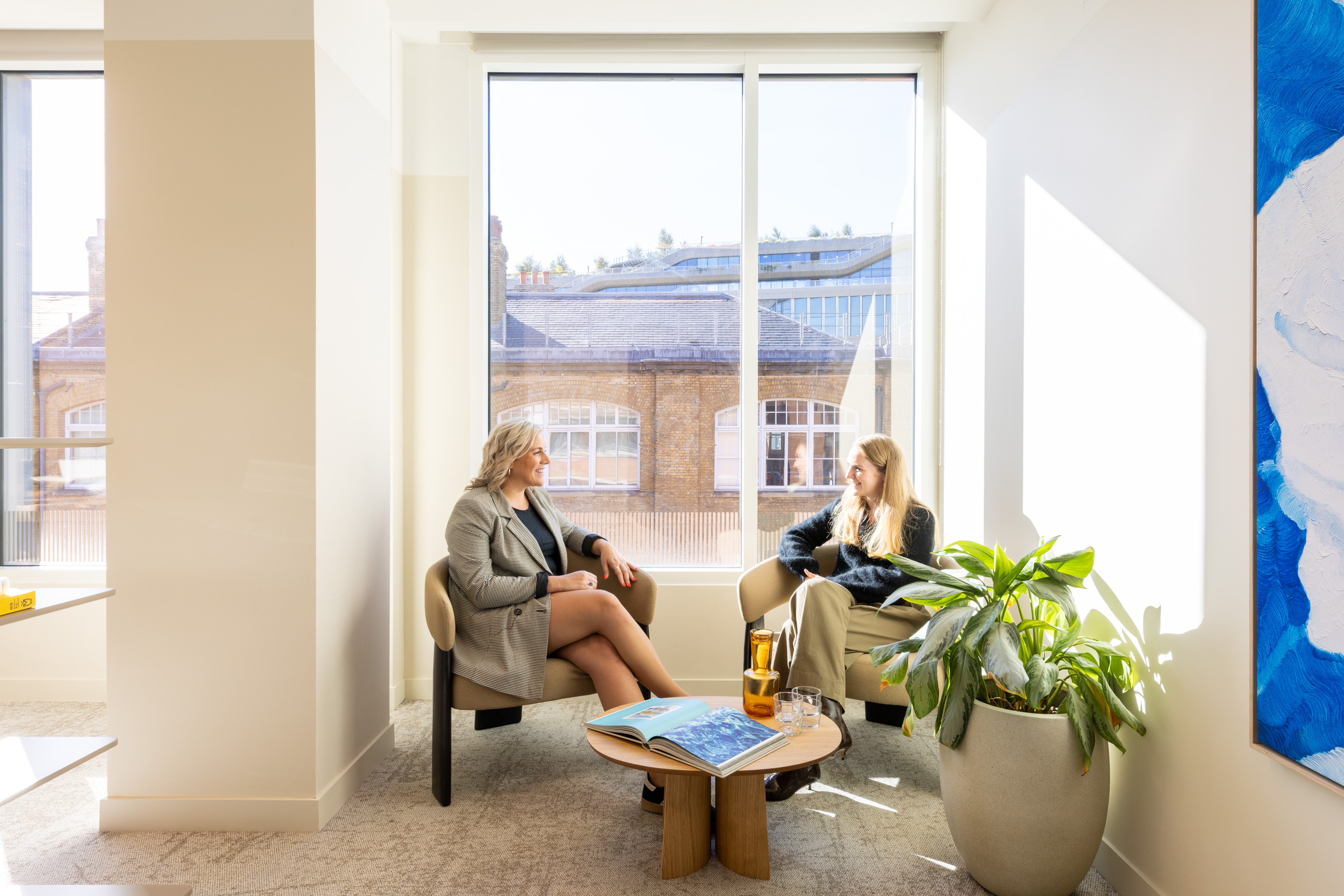 Light-Filled Lounge Areas at MYO London
