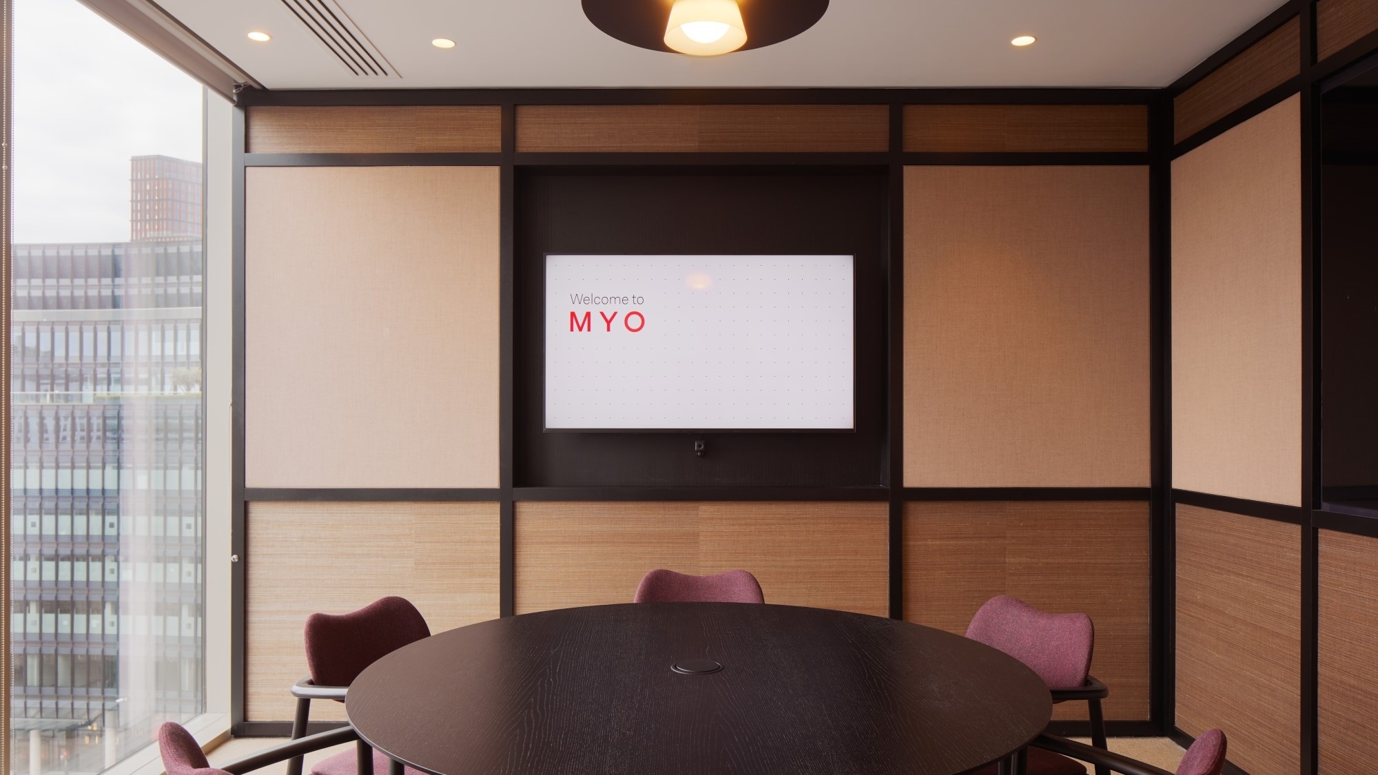 Meeting room for up to eight people