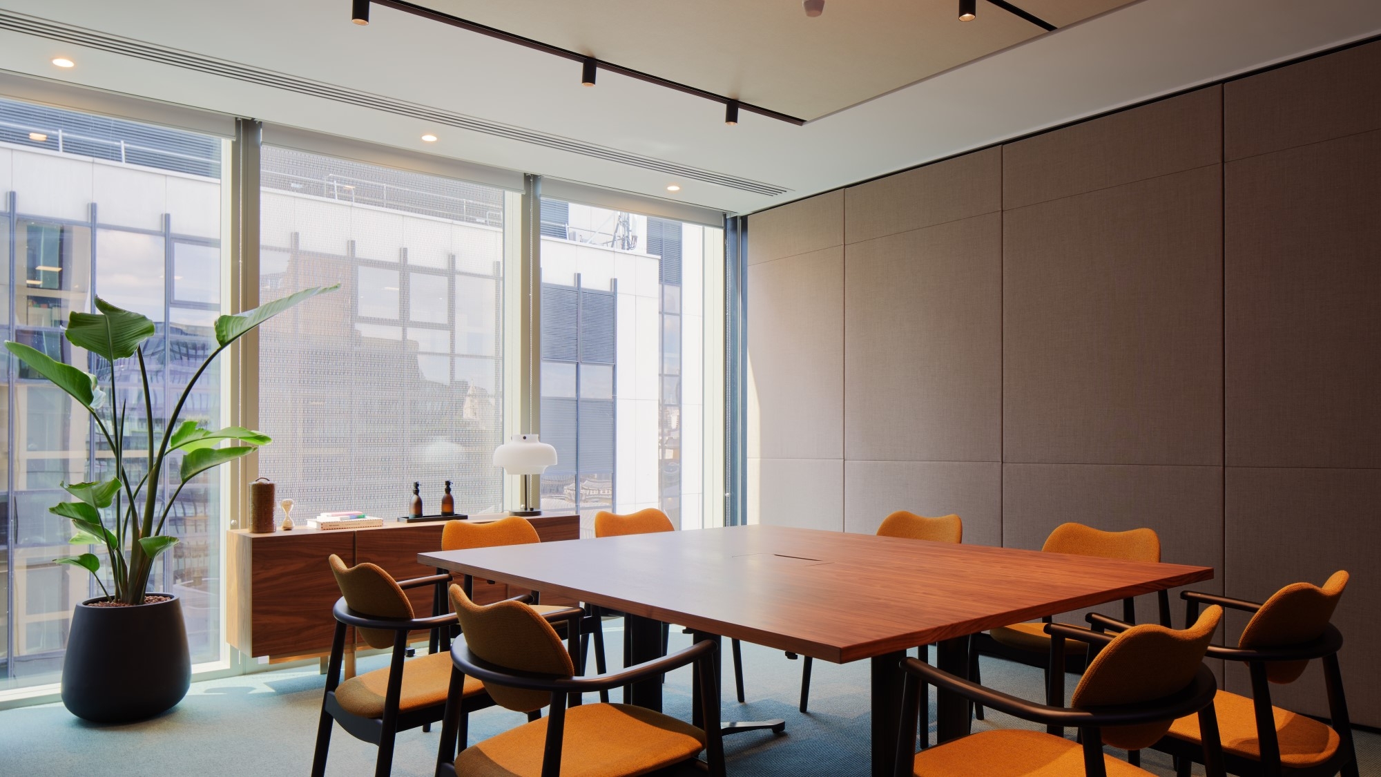Meeting room for up to eight people